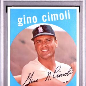 1959 Topps -Gino Cimoli #343 PSA 7