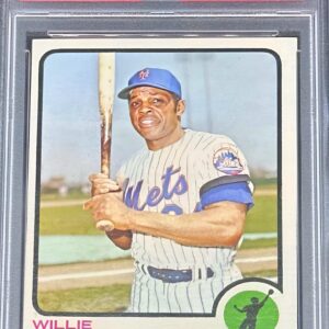 1973 Topps #305 Willie Mays New York Mets HOF PSA 6 EX-MT