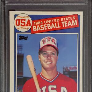 1985 Topps Mark McGwire #401• PSA 8