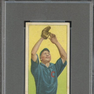 T206 Bob Bescher hands in air PSA 2 Piedmont