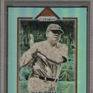 Babe Ruth #OBG2 2023 Prizm Baseball The Old Ball Game Silver Trading Card PSA 7
