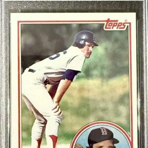 1983 TOPPS #498 WADE BOGGS ROOKIE RC (PSA 7)