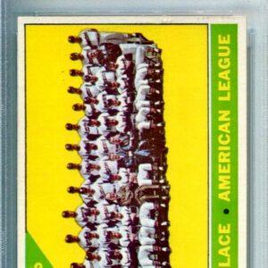 1966 TOPPS SENATORS TEAM #194 PSA 7