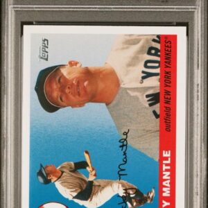2006 Topps Mickey Mantle PSA 9
