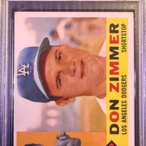 1960 Topps Don Zimmer #47 Dodgers PSA 4.5