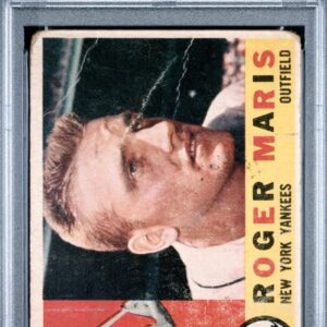 1960 Topps #377 Roger Maris PSA 1