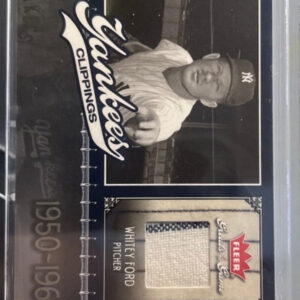 2006 Fleer Greats of the Game - Yankees Clippings Whitey Ford