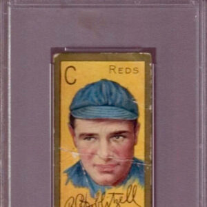 1909 T205 Richard Hoblitzell Win after 1908 stats PSA 2