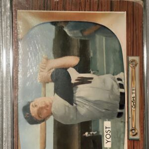 1951 Bowman Color- Eddie Yost #73 PSA 1