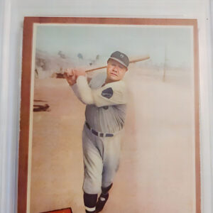 1961 Topps Babe Ruth  PSA 5.5 twilight years