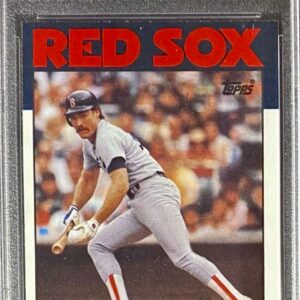 1986 Topps #510 Wade Boggs PSA 8 HOF