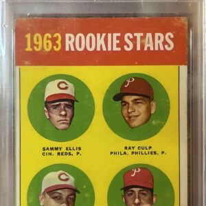 1963 Topps #386 Rookie Stars Bearnarth Bateman PSA Graded 3 VG