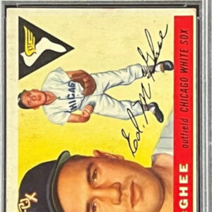 1955 Topps Ed McGhee #32 Chicago White Sox PSA 2
