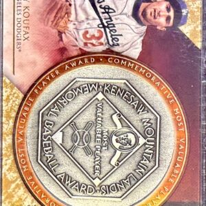 Sandy Koufax 2017 Topps Baseball limited award card