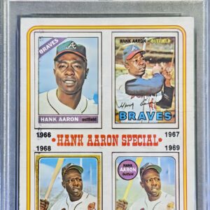 1974 Topps - Hank Aaron special 1966-1969 #5 PSA 5
