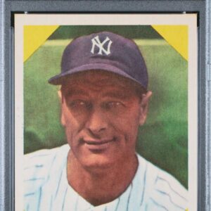 1960 FLEER #28 LOU GEHRIG PSA 4.5