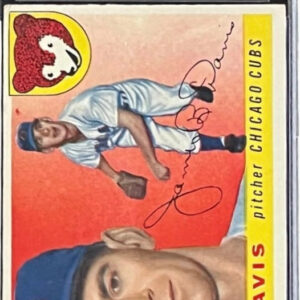 1955 Topps Jim Davis Rookie RC #68 Chicago Cubs PSA 3