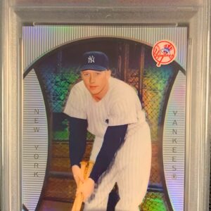 MICKEY MANTLE 2010 TOPPS LEGENDS CHROME WALMART PLATINUM PSA NM 7 YANKEES