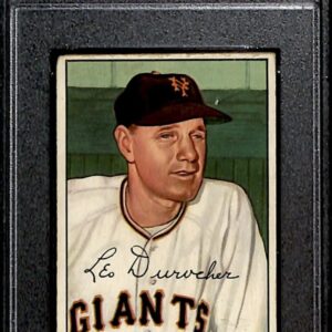 1952 Bowman Leo Durocher PSA 3