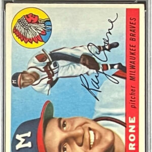 1955 Topps Ray Crone #149 Milwaukee Braves PSA 3
